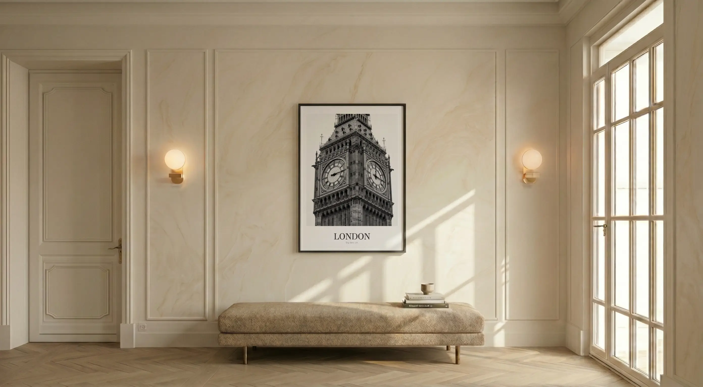 Big Ben - Classic Framed Architecture Print