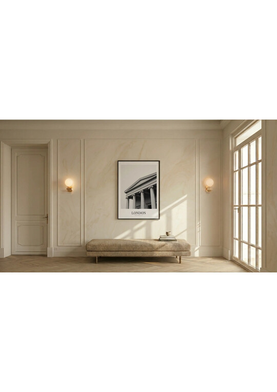 British Museum - Classic Framed Architecture Print