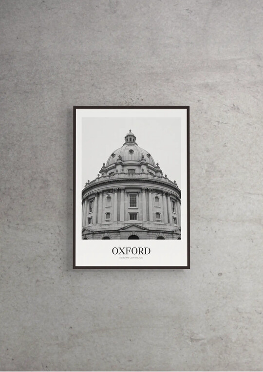 Radcliffe Camera - Classic Framed Architecture Print