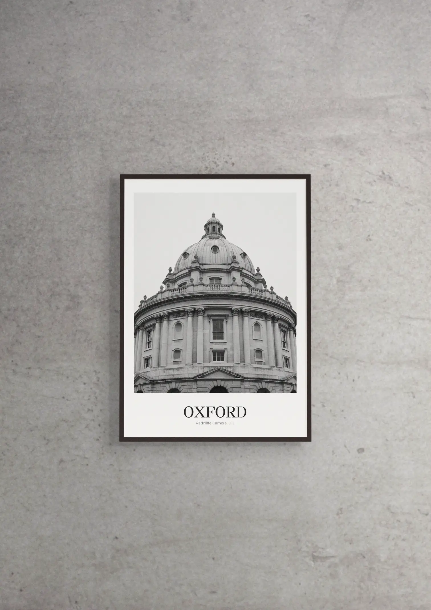 Radcliffe Camera - Classic Framed Architecture Print