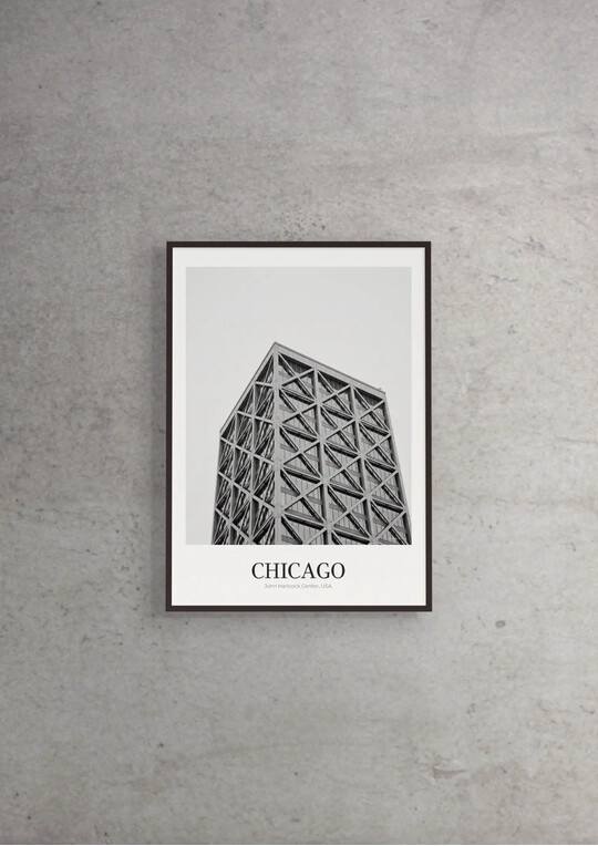 John Hancock Center - Classic Framed Architecture Print