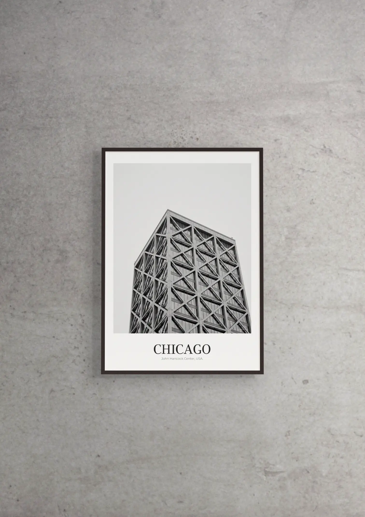 John Hancock Center - Classic Framed Architecture Print