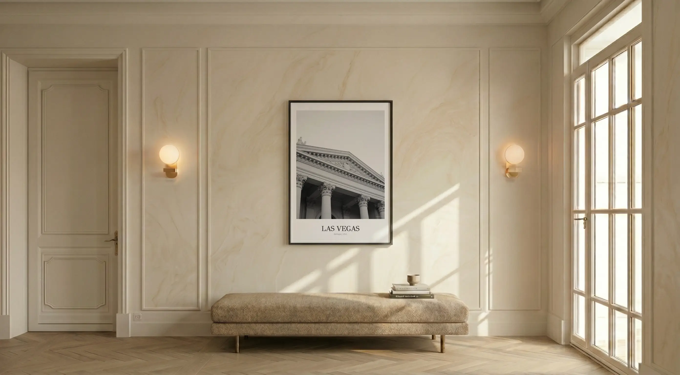 Bellagio - Classic Framed Architecture Print