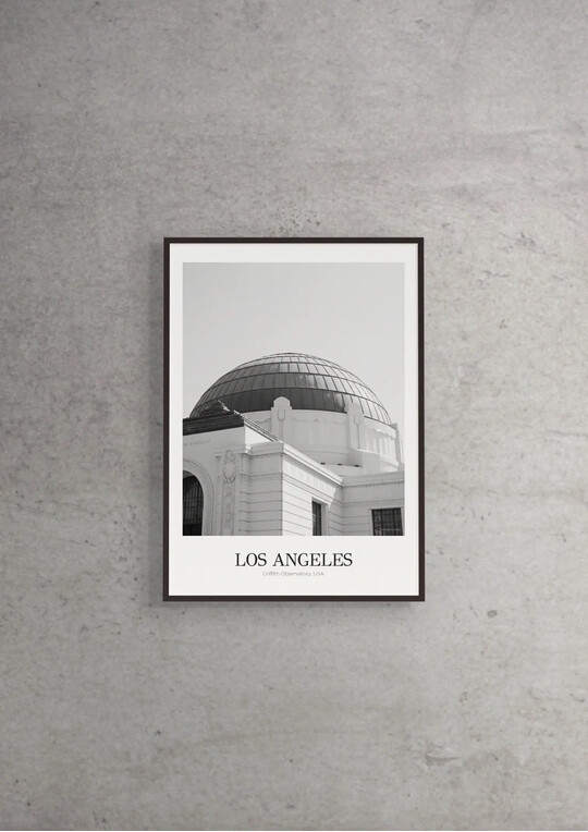 Griffith Observatory - Classic Framed Architecture Print