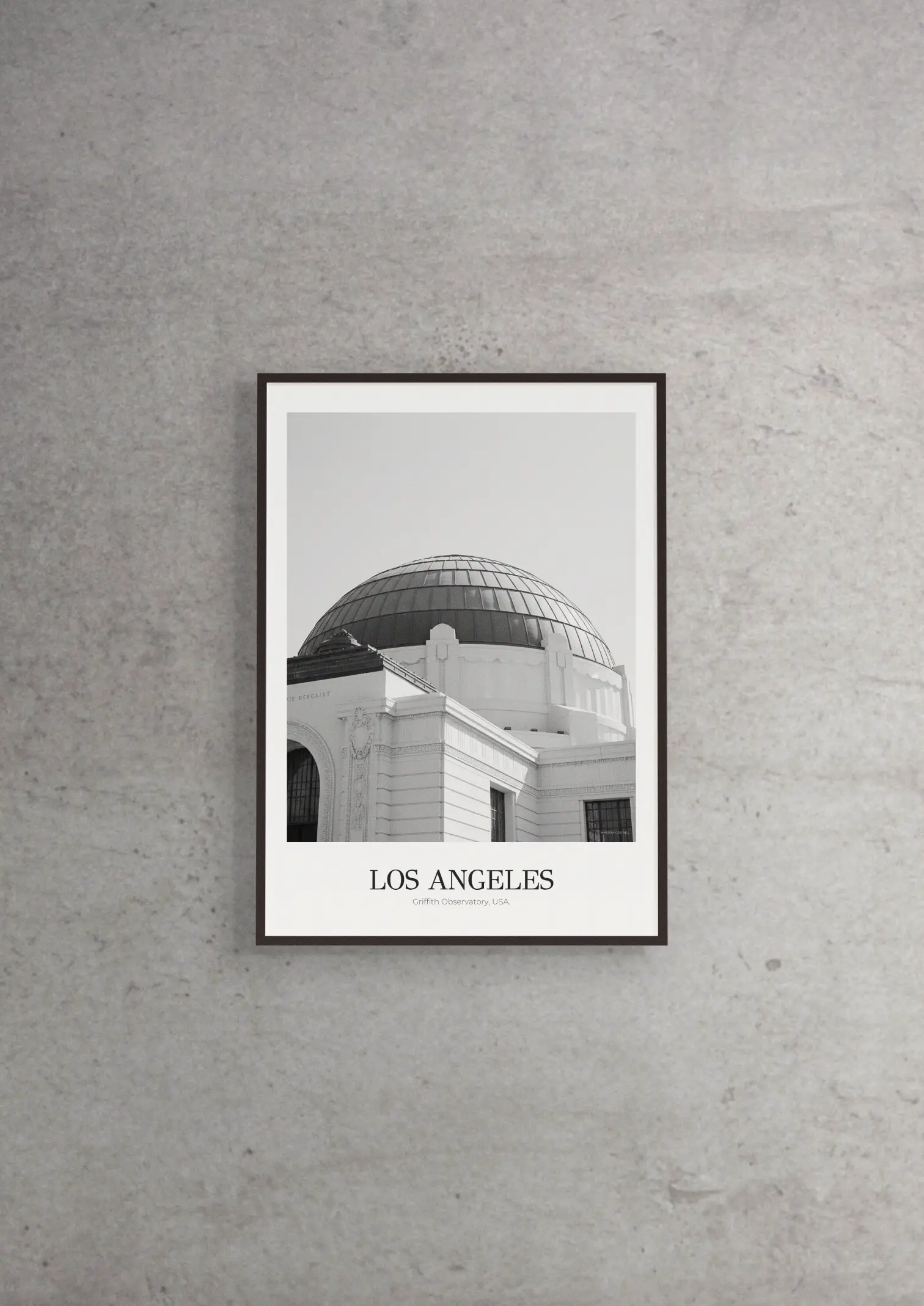Griffith Observatory - Classic Framed Architecture Print