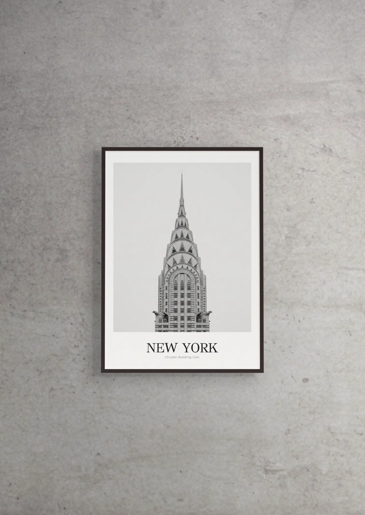 Chrysler Building - Classic Framed Architecture Print