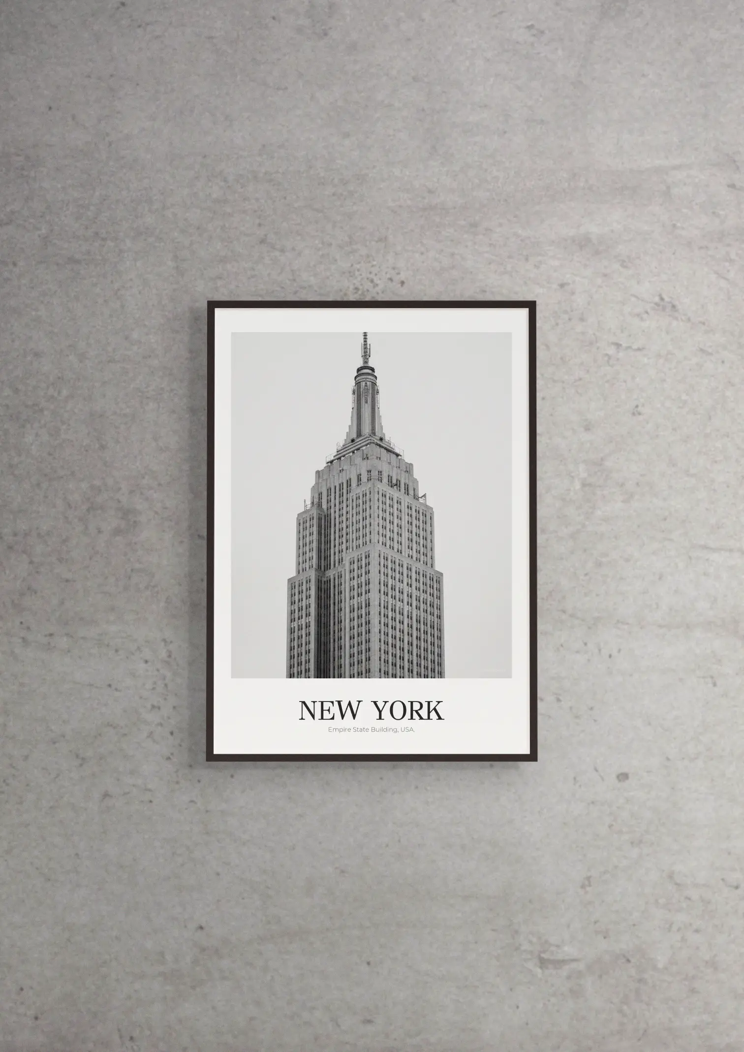 Empire State Building - Classic Framed Architecture Print