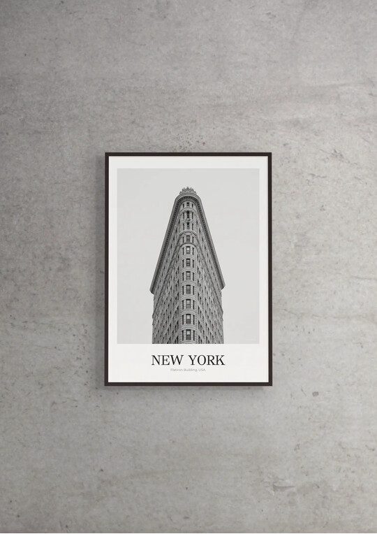 Flatiron Building - Classic Framed Architecture Print