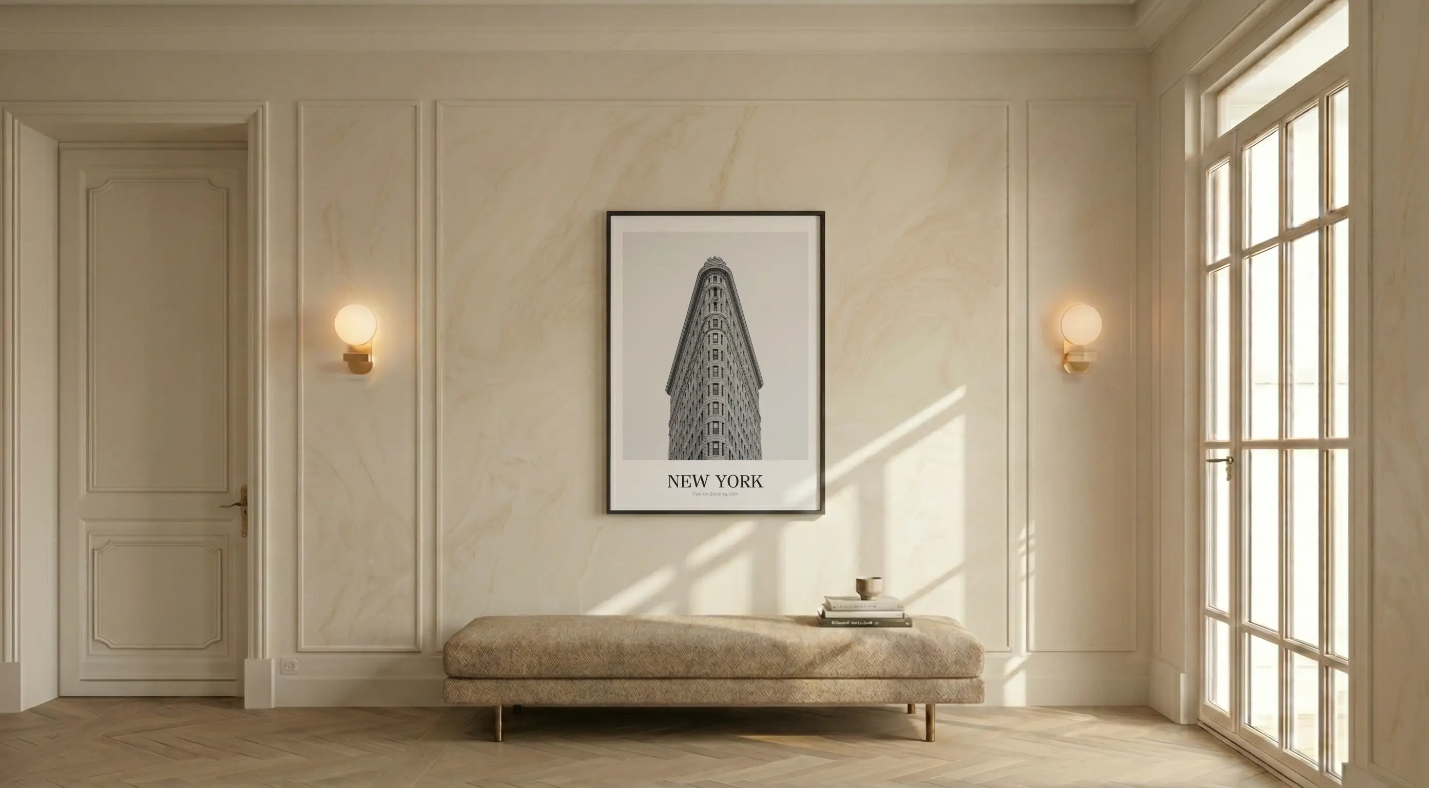 Flatiron Building - Classic Framed Architecture Print