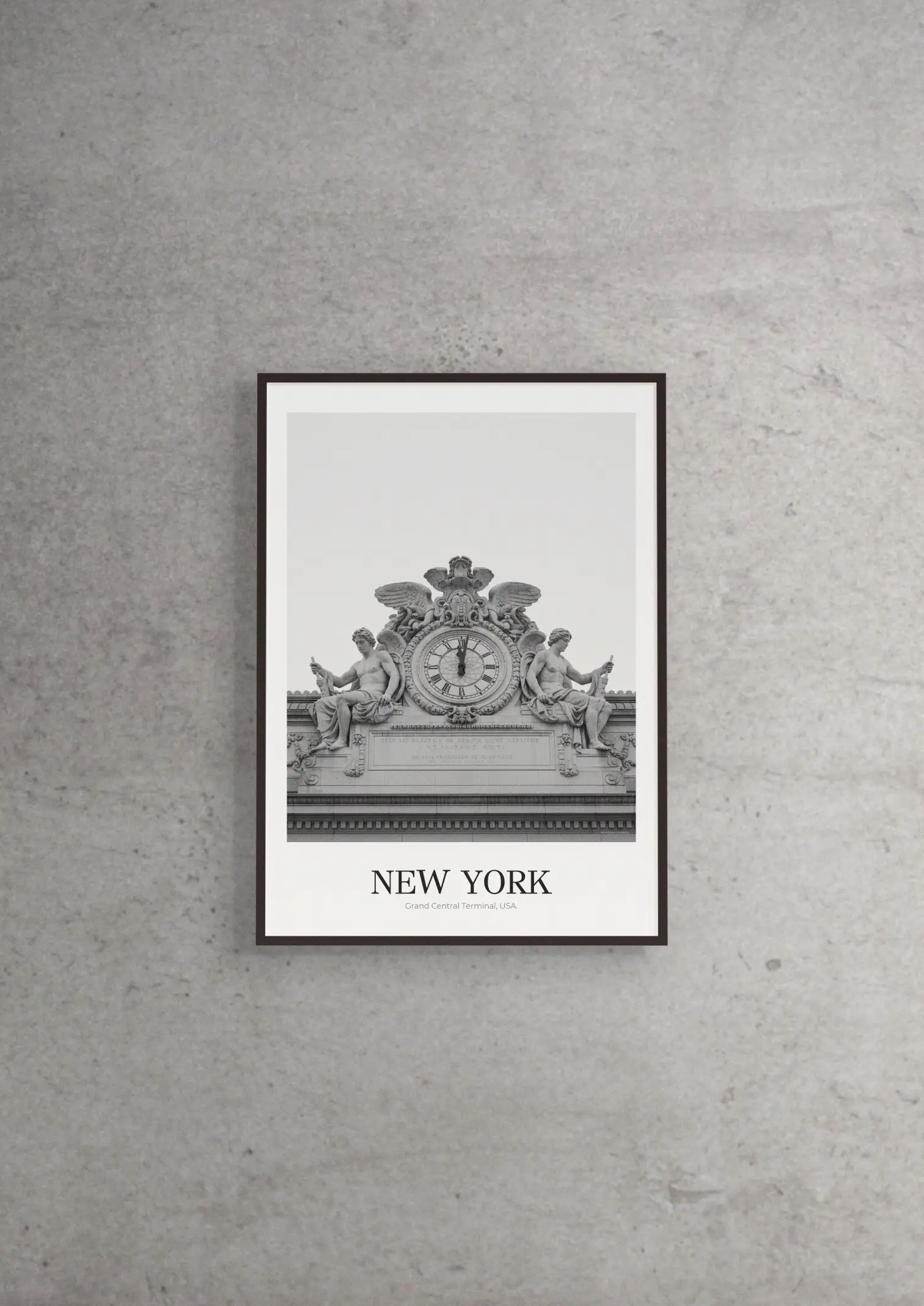 Grand Central Terminal - Classic Framed Architecture Print