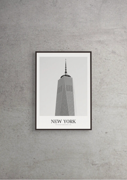One World Trade Center - Classic Framed Architecture Print