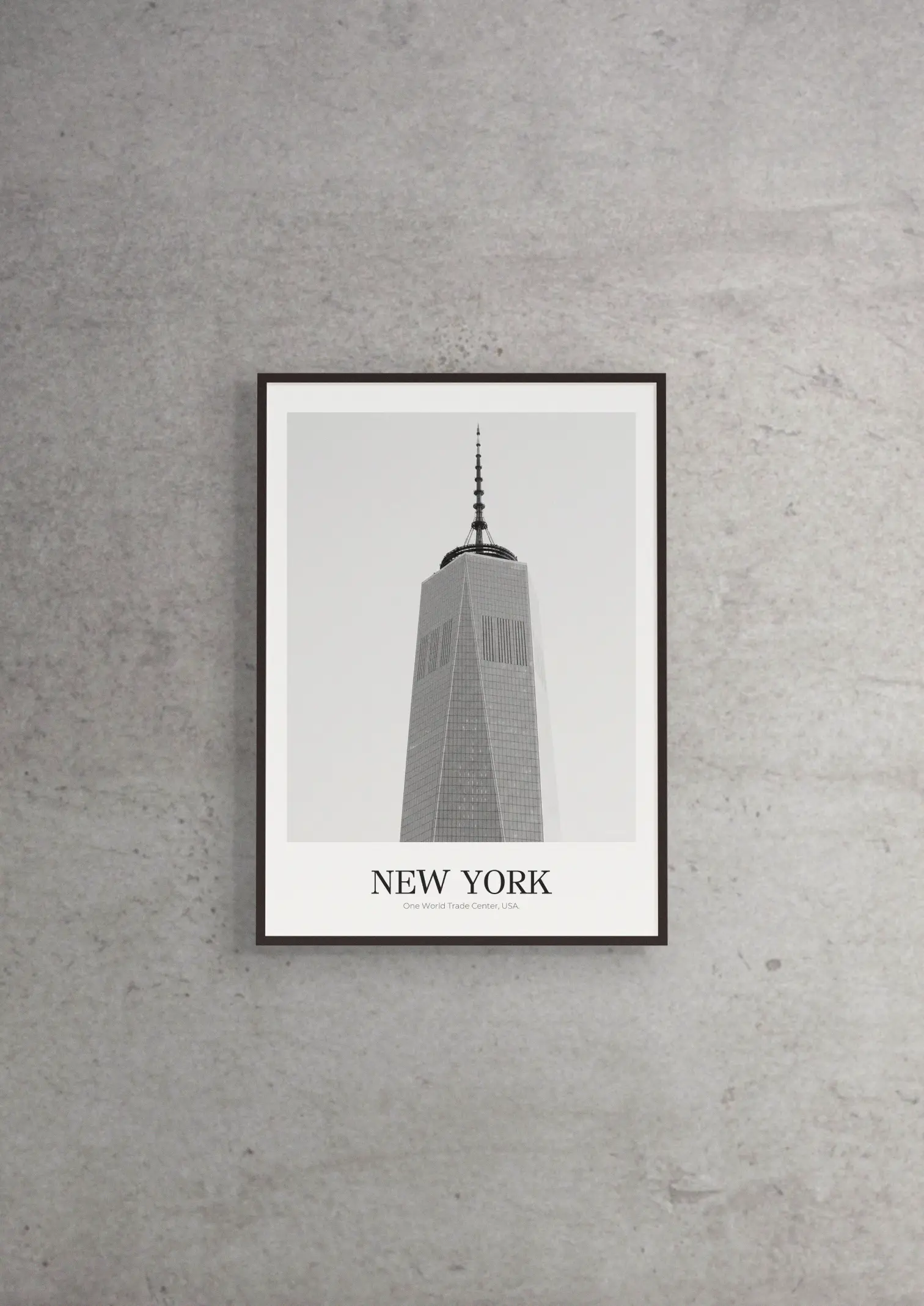 One World Trade Center - Classic Framed Architecture Print