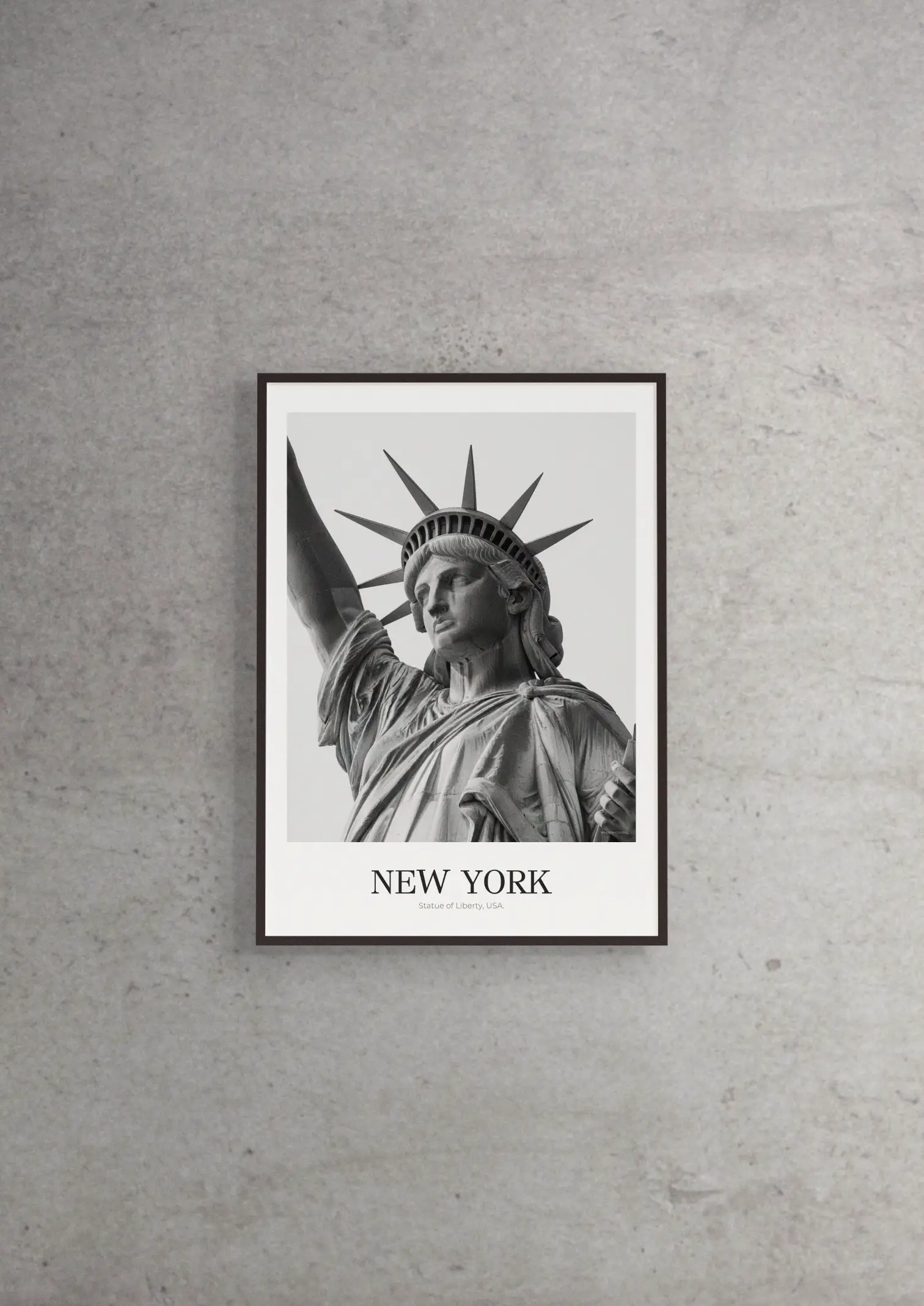 Statue of Liberty - Classic Framed Architecture Print