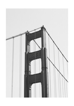 Golden Gate Bridge - Famous Bridges Gallery Wall Set