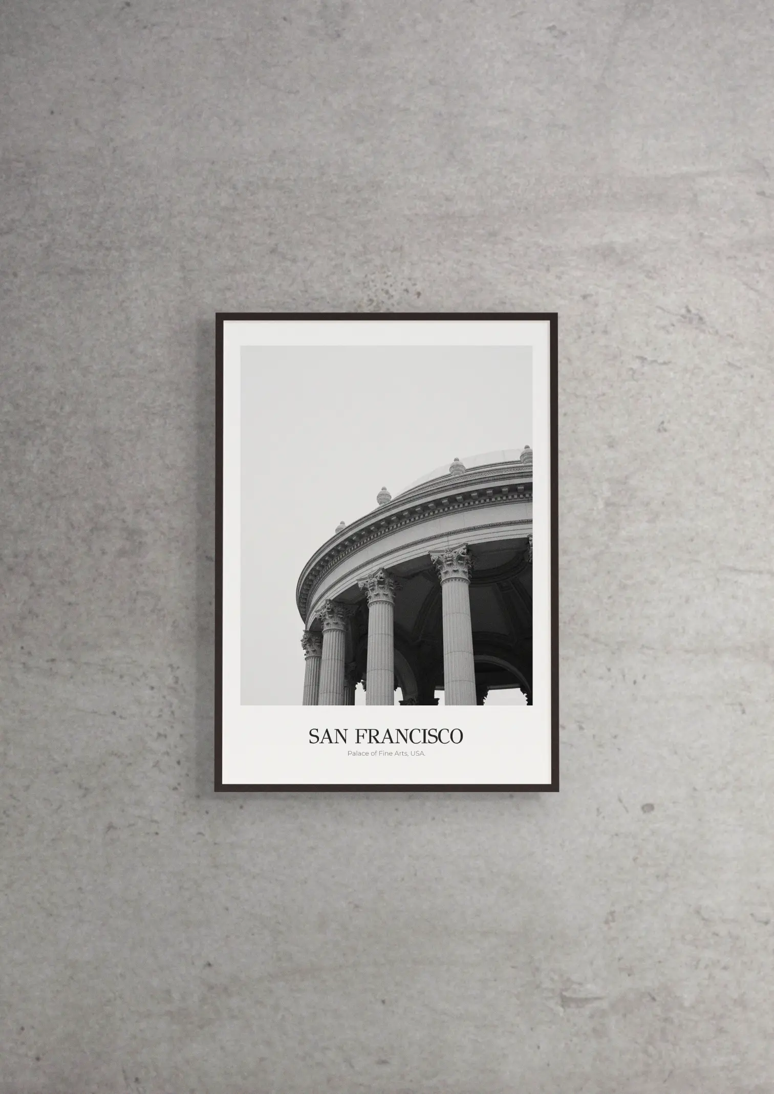 Palace of Fine Arts - Classic Framed Architecture Print