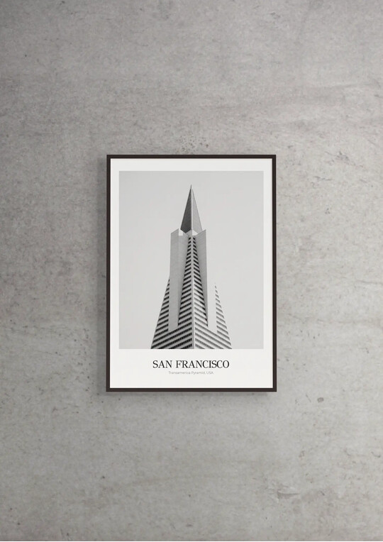 Transamerica Pyramid - Classic Framed Architecture Print