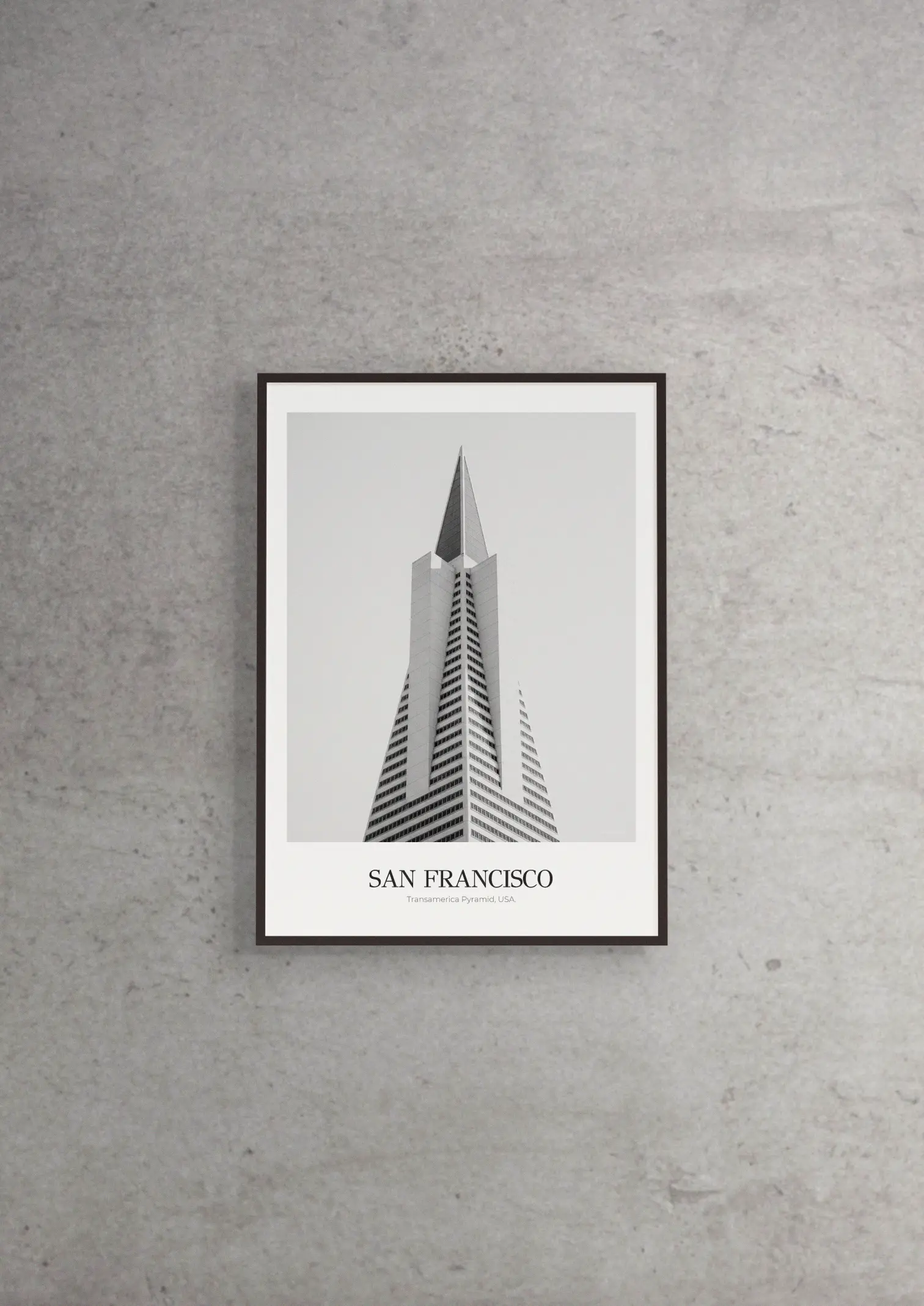 Transamerica Pyramid - Classic Framed Architecture Print