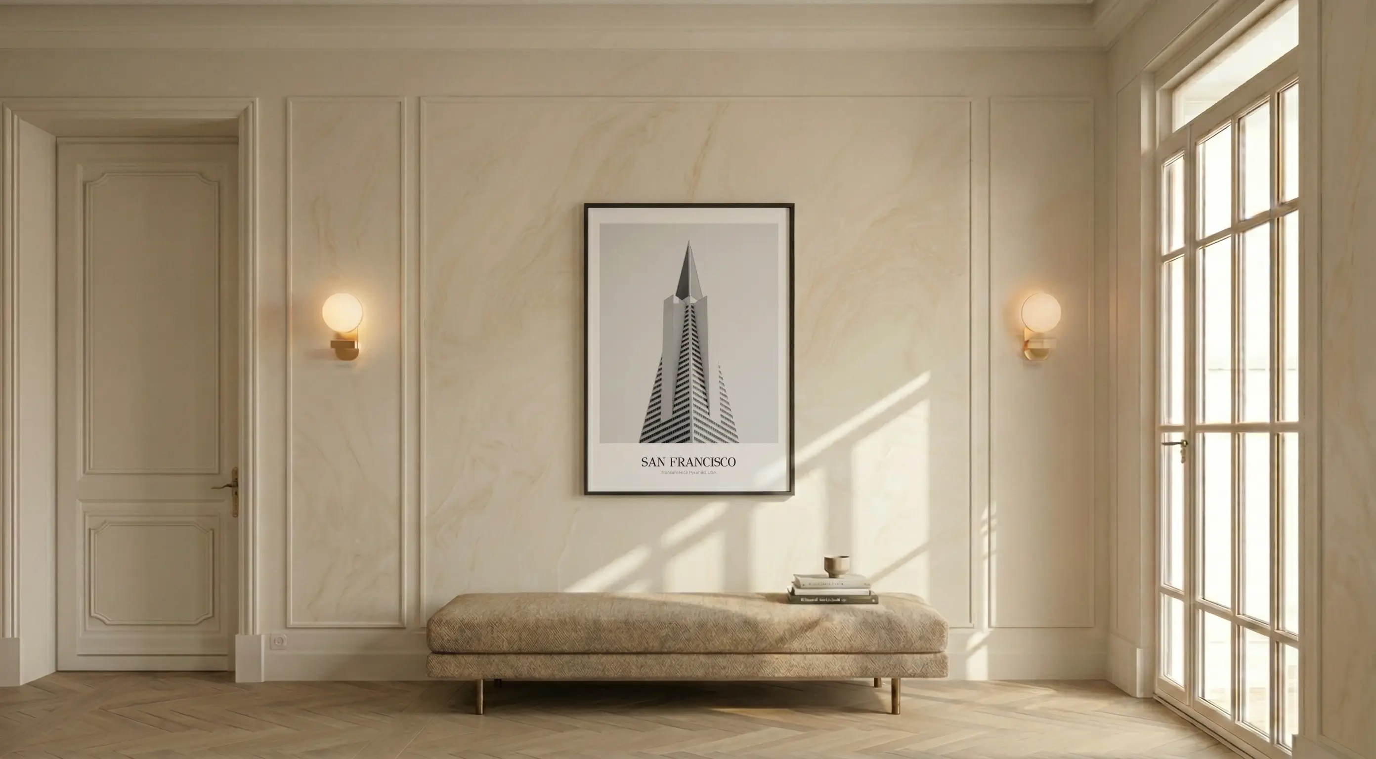 Transamerica Pyramid - Classic Framed Architecture Print