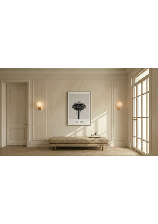 Space Needle - Classic Framed Architecture Print