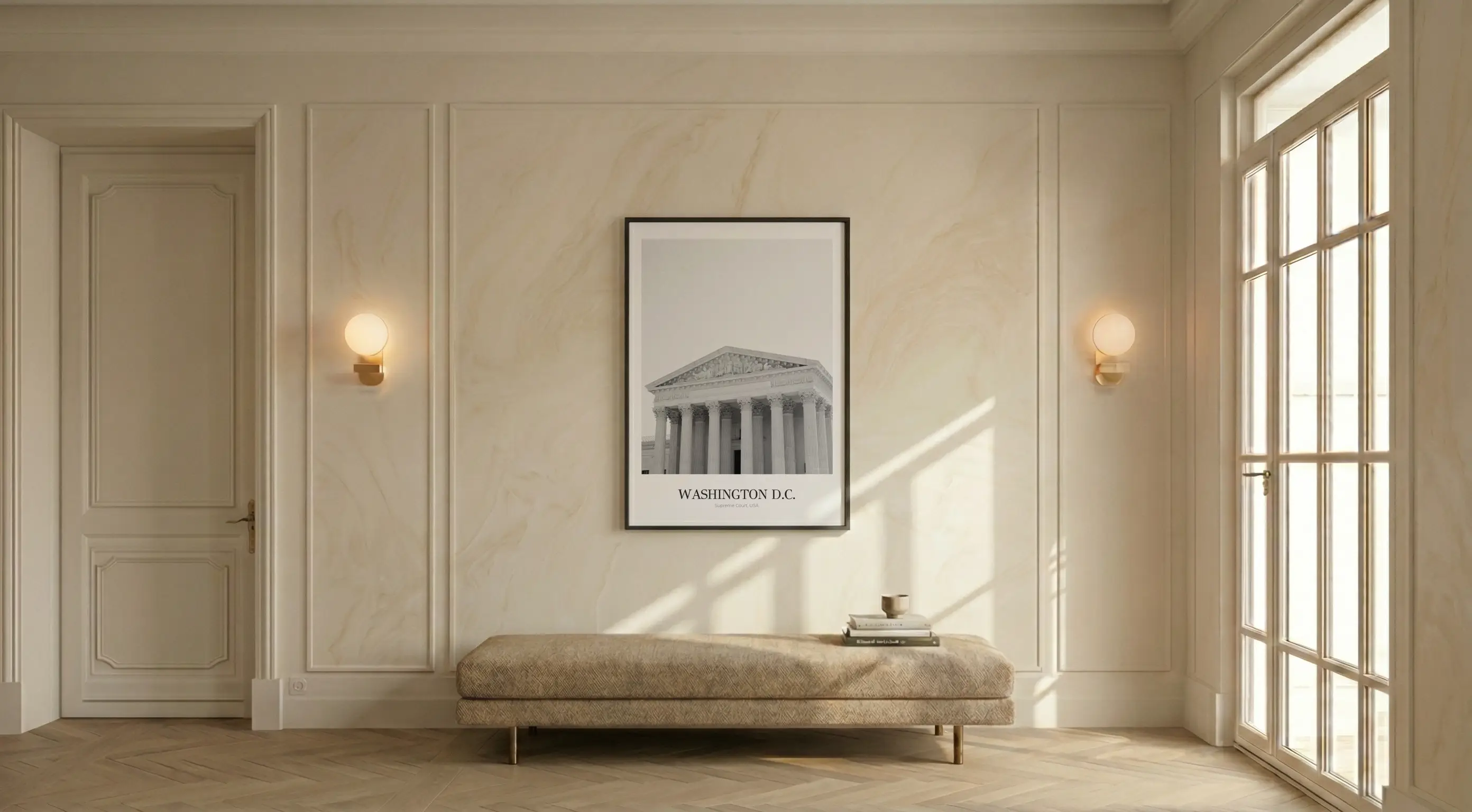 Supreme Court - Classic Framed Architecture Print