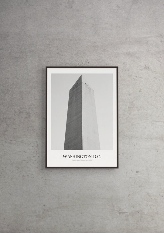 Washington Monument - Classic Framed Architecture Print