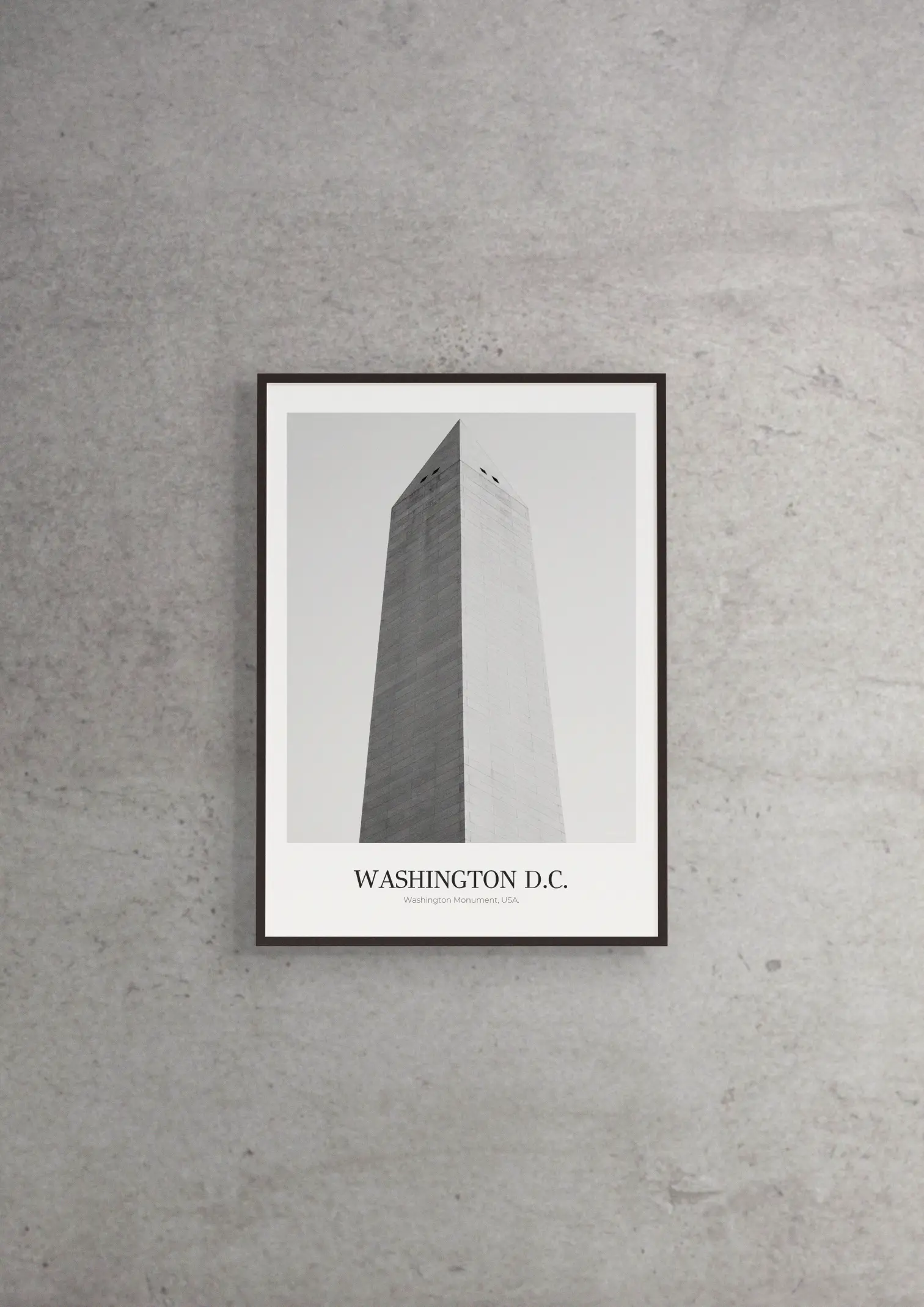 Washington Monument - Classic Framed Architecture Print