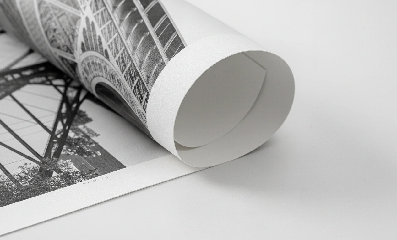 Quality & Craft — paper texture close-up