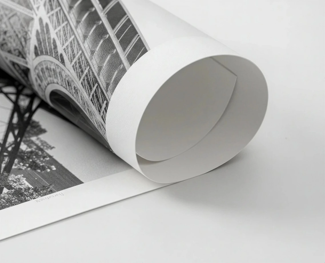 200g premium matte paper — quality close-up